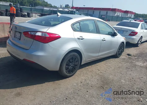 2015 Kia Forte Lx из США, поврежденный, VIN KNAFK4A61F5422138